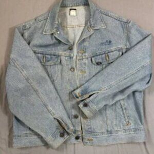 Vintage Lee Riders Made USA Trucker Denim Jacket Large PATD-153438